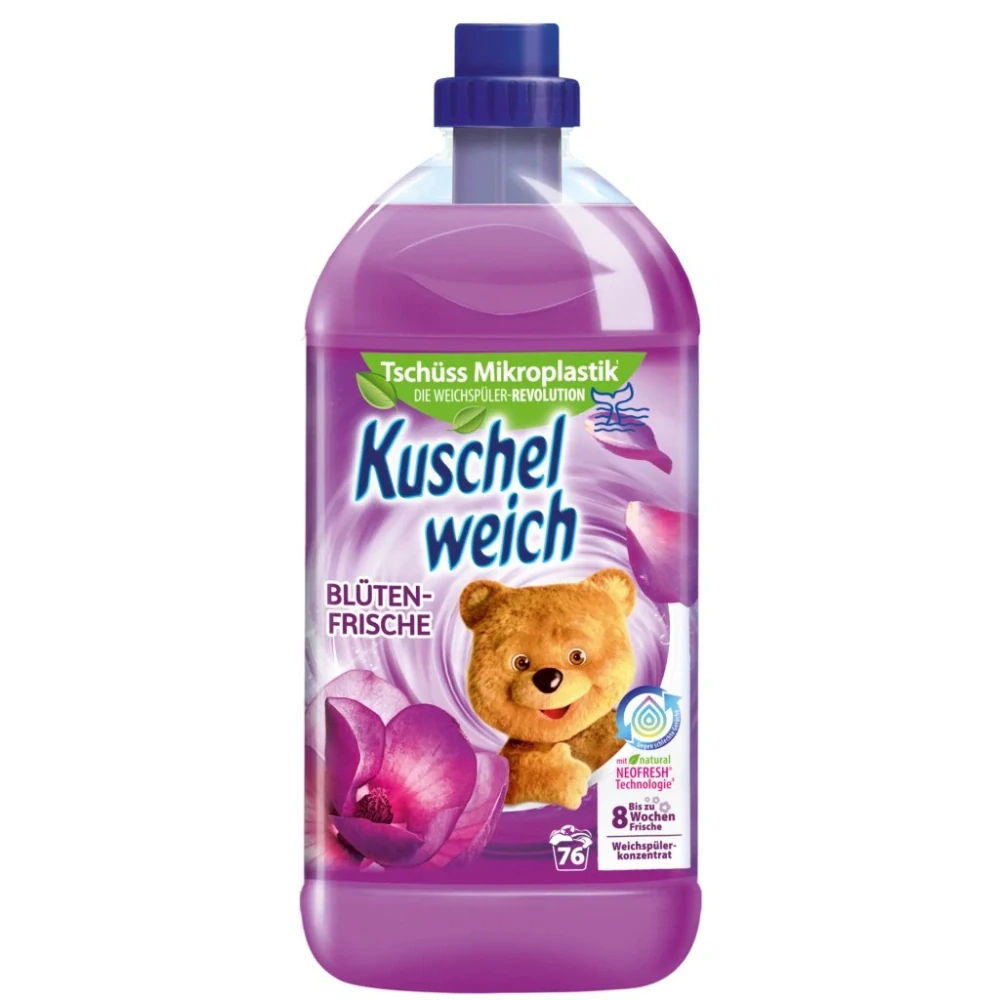 Kuschelweich aviváž s vůní květin 76 dávek 2 l