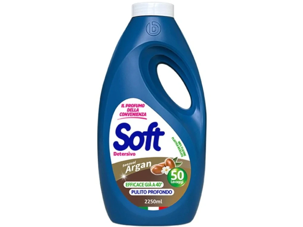 Soft 2250ml prací gel 50W Sensual Argan