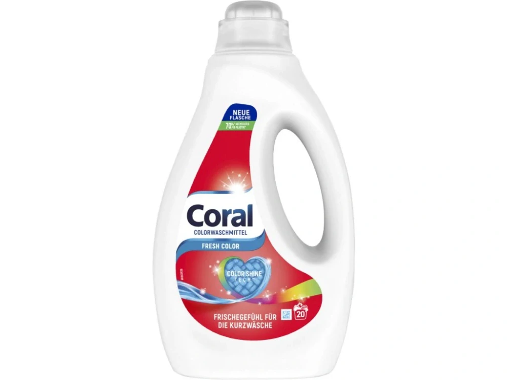 Coral Color Fresh prací gel na barevné prádlo 1l 20PD - originál z Německa