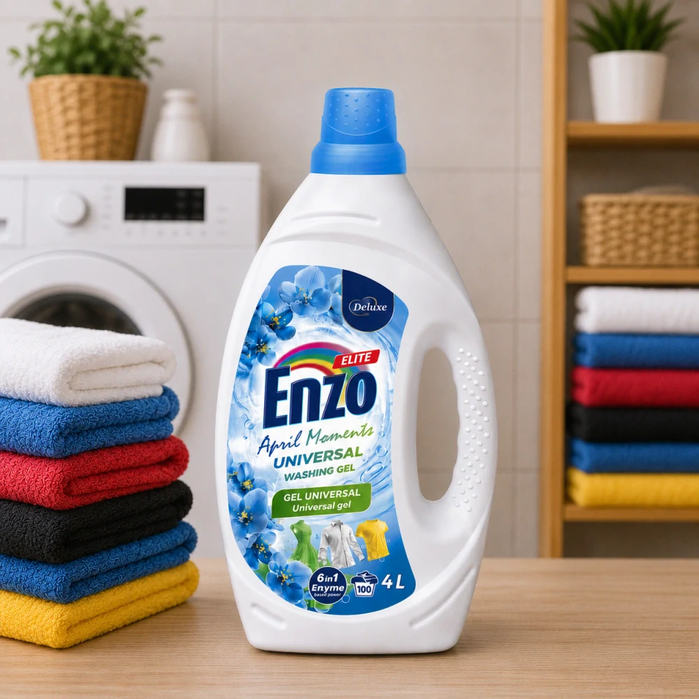Enzo gel na praní 4L 6in1 Elite Universal April Moments - 100 PD