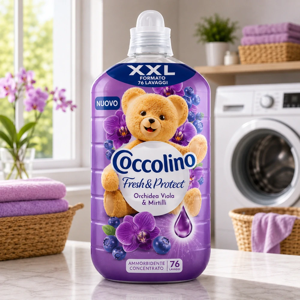 Coccolino aviváž 1750ml Concentrato 76W Orchidea Viola & Mirtilli - fialová