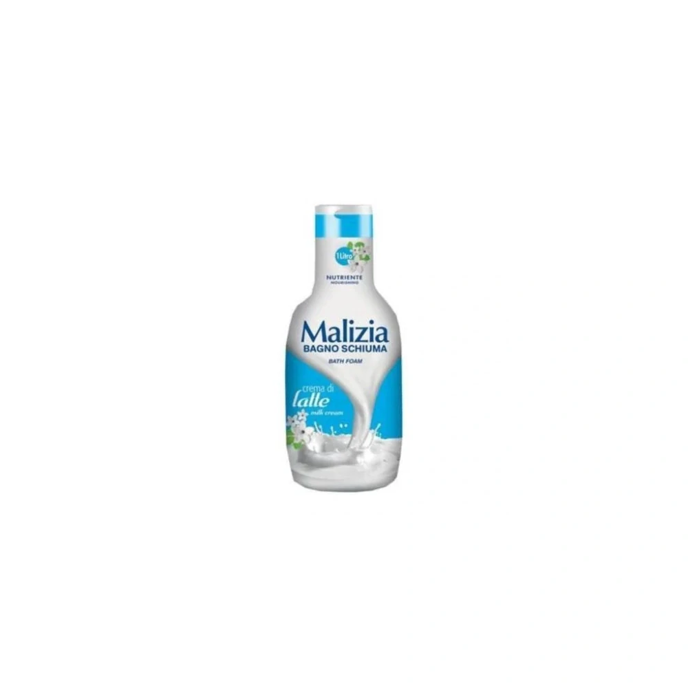 Malizia koupelová a sprchová pěna do koupele Milk Cream 1 litr