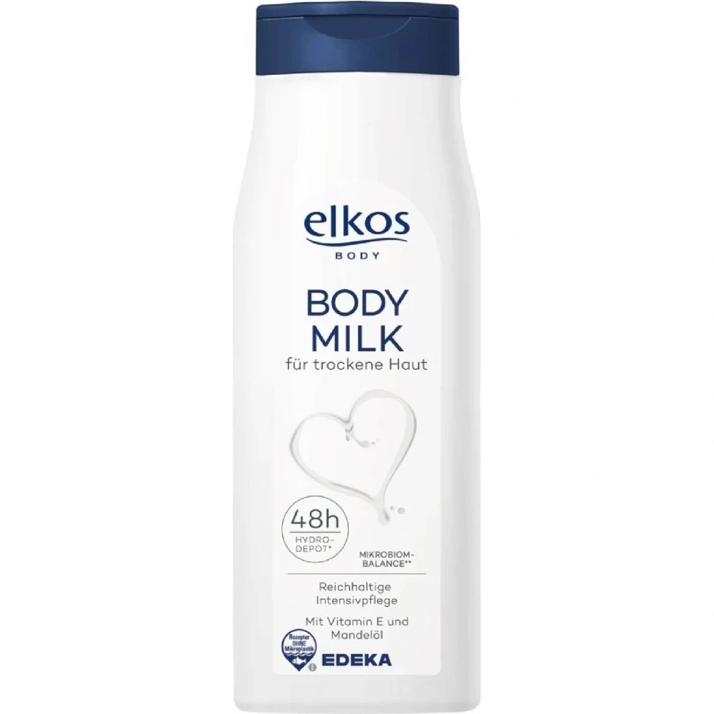 Elkos Tělové mléko s mandlovým olejem a vitaminem E 500ml