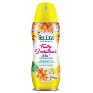 Gallus osvěžovač vzduchu 5v1  300ml - Fruity Sensations - žlutý