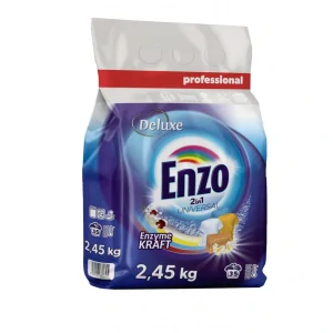 Deluxe Enzo prací prášek Professional 2,45kg 2in1 Universal - 35WL