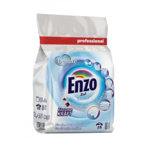 Deluxe Enzo prací prášek Professional 2,45kg 2in1 White - 35WL
