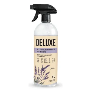 Deluxe Allzweckreiniger Mit Essig 1L Lavender - octový čistič s  rozprašovačem