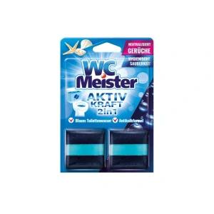 WC Meister kostka do splachovače 2x50g - vůně moře