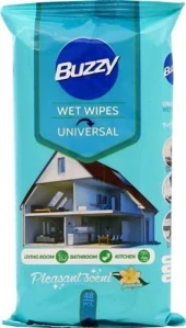 Buzzy vlhčené ubrousky Universal 48ks