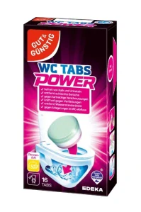 G&G WC Tabs Power Lemon  16ks 400g - čisitící tablety do WC